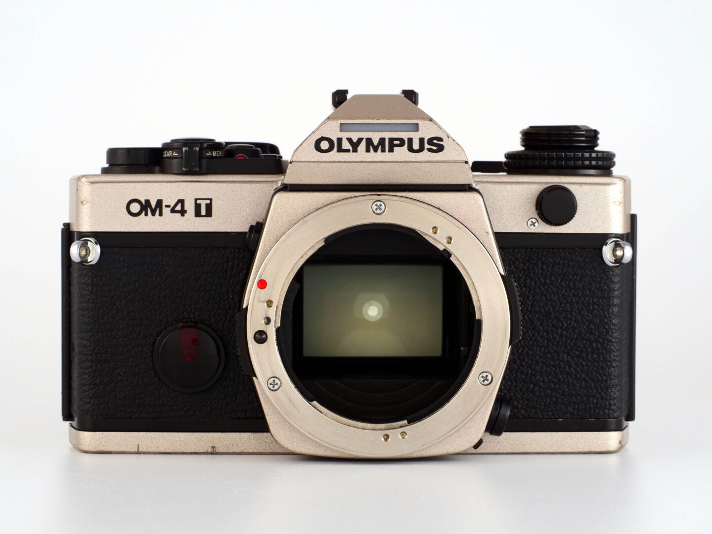 Olympus OM-4 チタン 一眼レフカメラ レンズ付き OM-4Ti：OMシリーズ