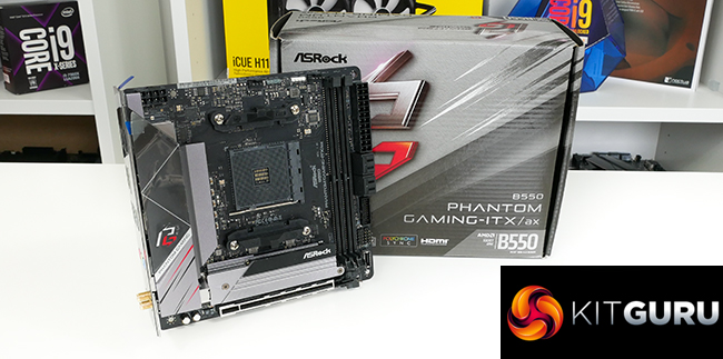 ASRock B550 Phantom Gaming-ITX/AX Review | KitGuru