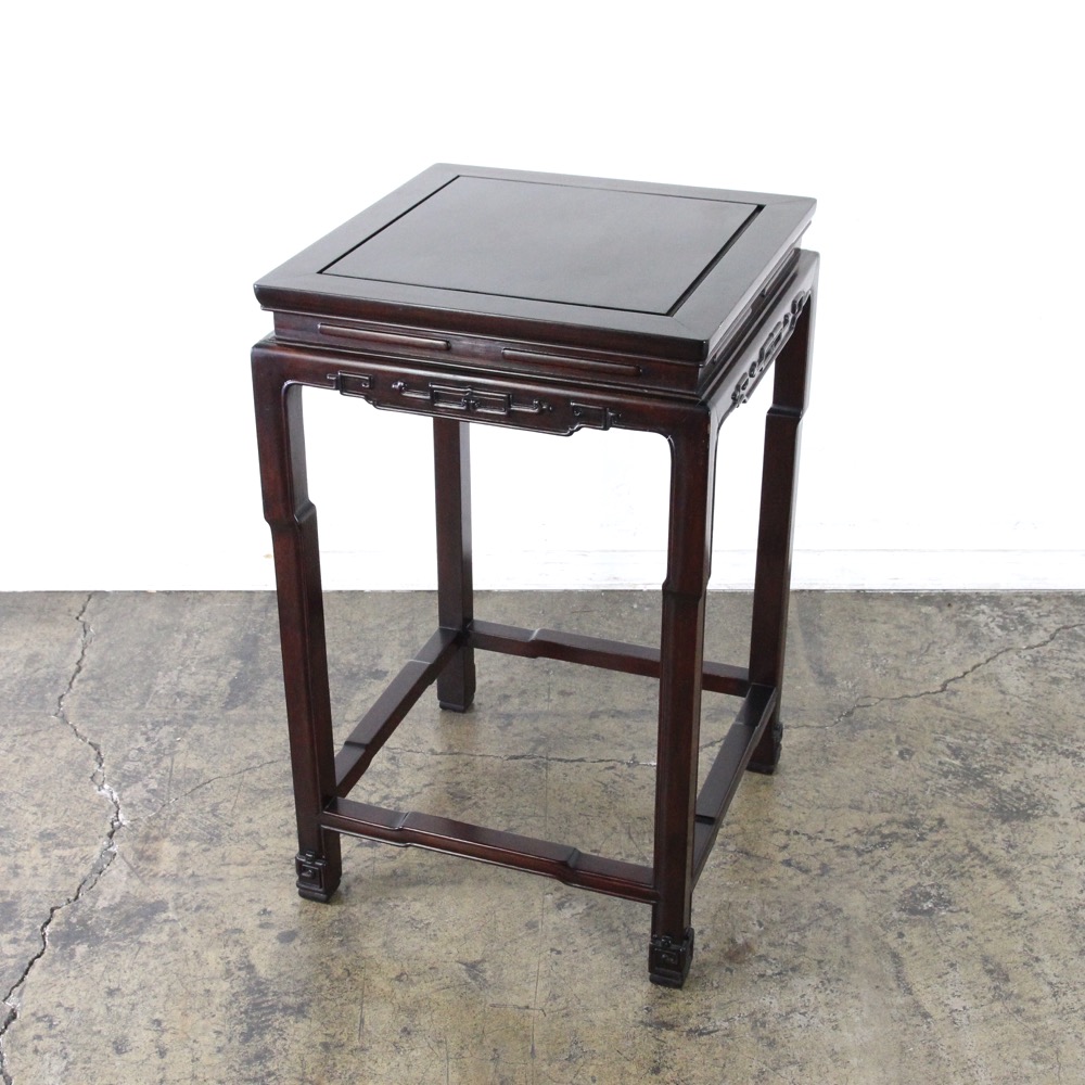 ショップ 唐木 花台 サイドテーブル アンティーク 唐木 花台 飾り台