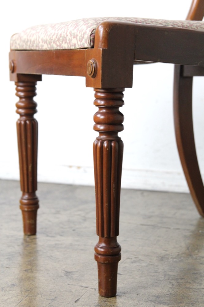 イギリス ヴィンテージ リージェンシースタイル マホガニー ダイニング