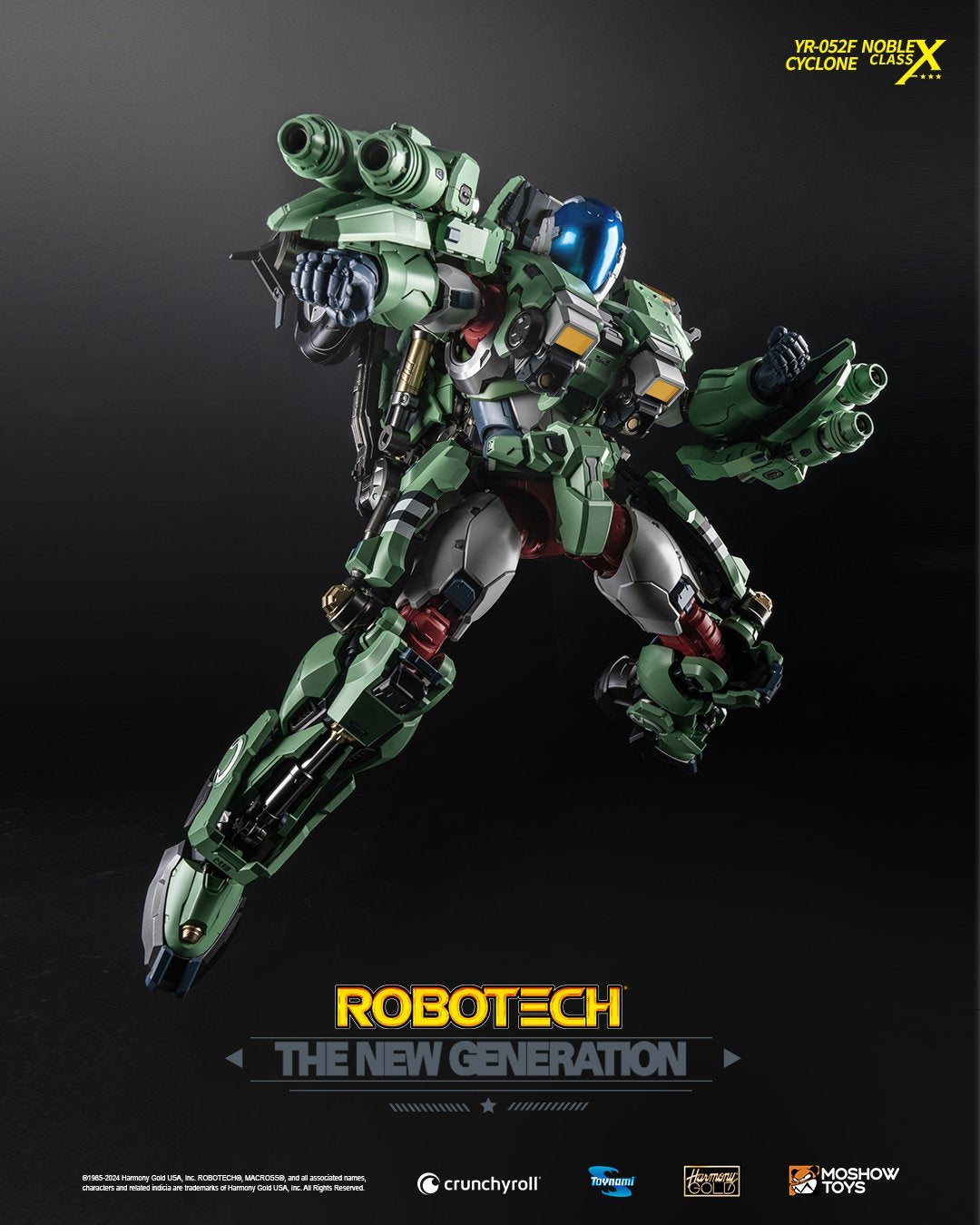 Moshow YR-052F Noble Class X Robotech The New Generation Cyclone