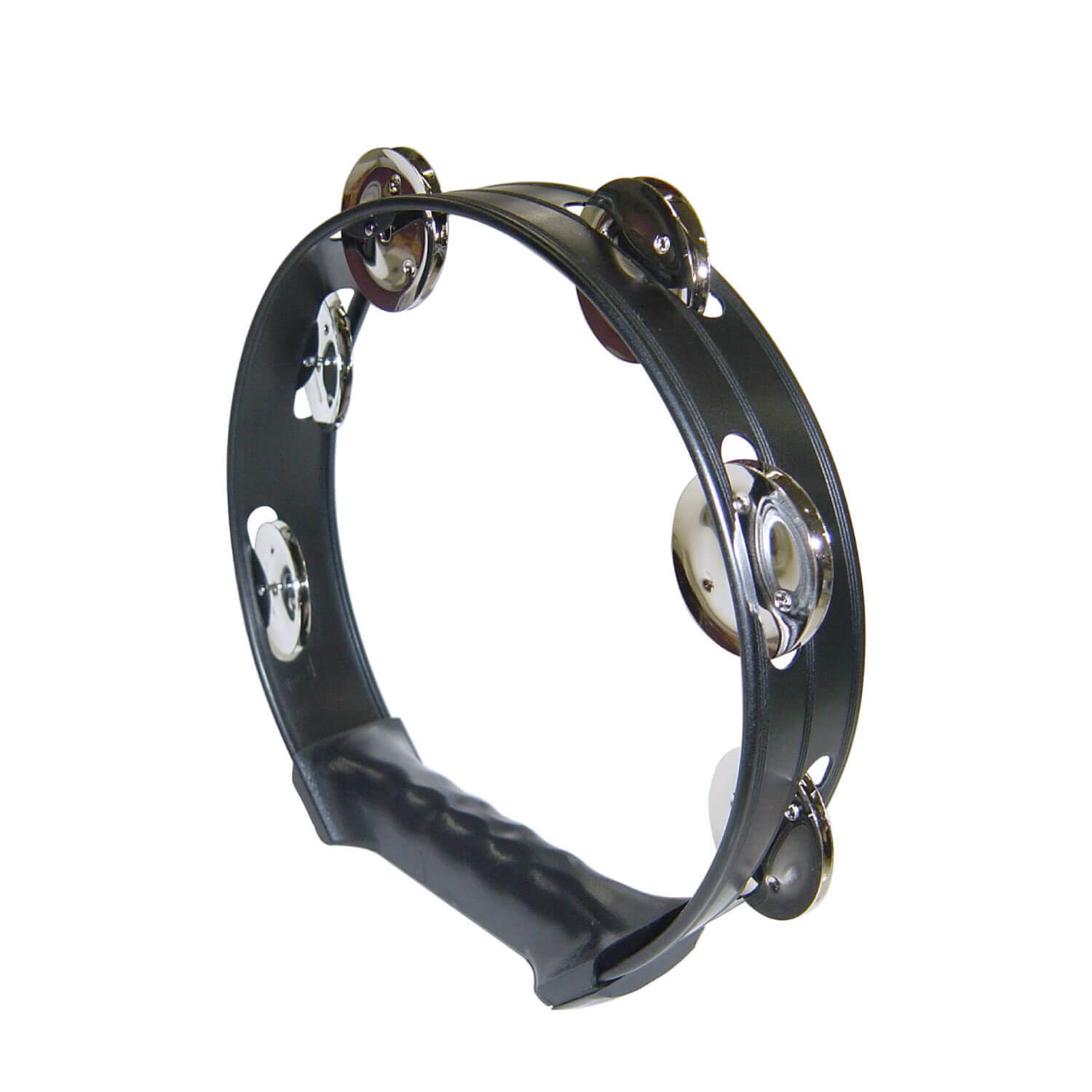 アルミ製タンバリン8インチ MM-6H BLK | キクタニミュージック