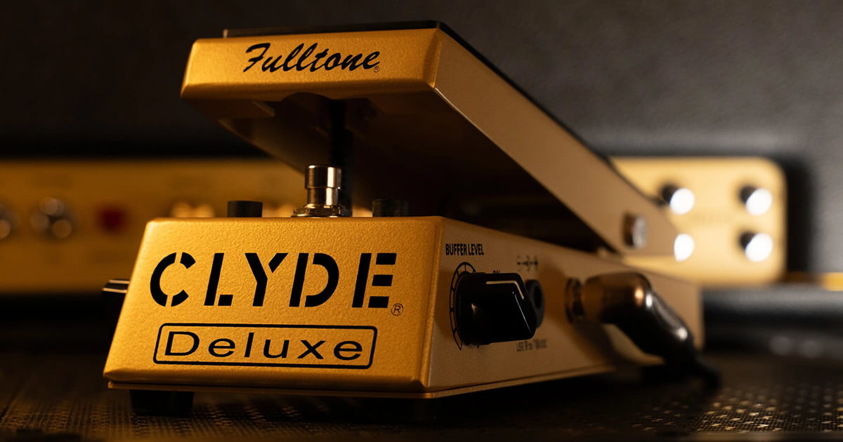 世界限定300台の「Fulltone CLYDE Deluxe Wah LTD GOLD」 | キクタニ