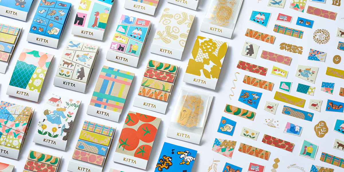 ちいさく持てるマスキングテープ「KITTA」 | キングジム