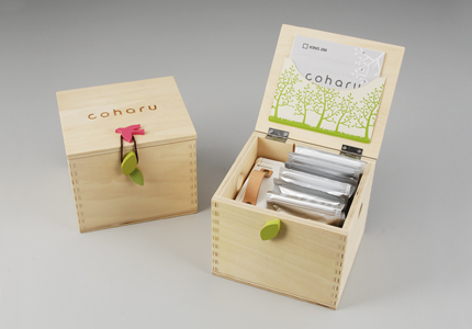 マスキングテーププリンター“こはる”に、専用収納ボックスと新柄テープ