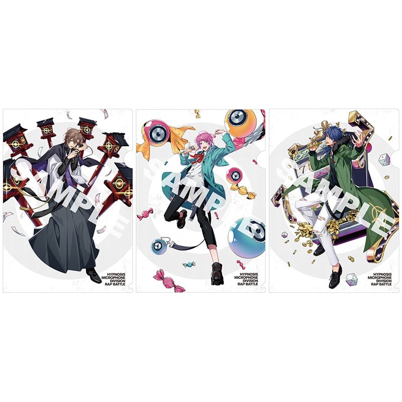 ヒプノシスマイク クリアファイル(オリジナルスピーカー)飴村乱数