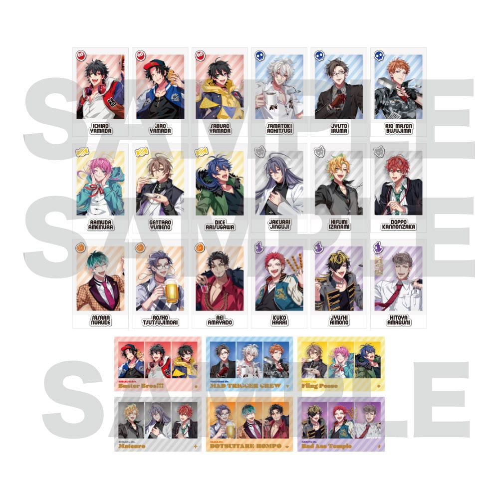 REBEL 歌い手 チェキ風ランダムトレカ ランダムチェキ風トレカ(全7種