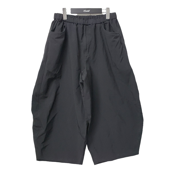ブラックコムデギャルソン25AW ルック5 バルーンパンツ ブラック