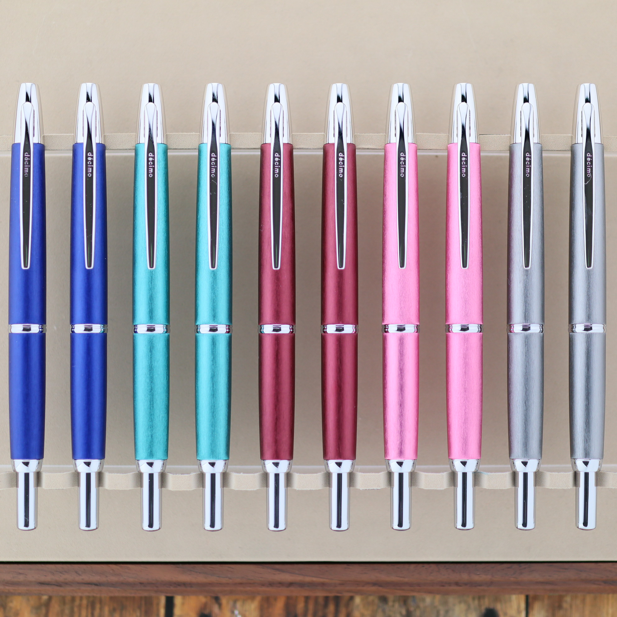 PILOT限定万年筆 キッャップレス デシモ 20カラーズ – 神田金ペン堂