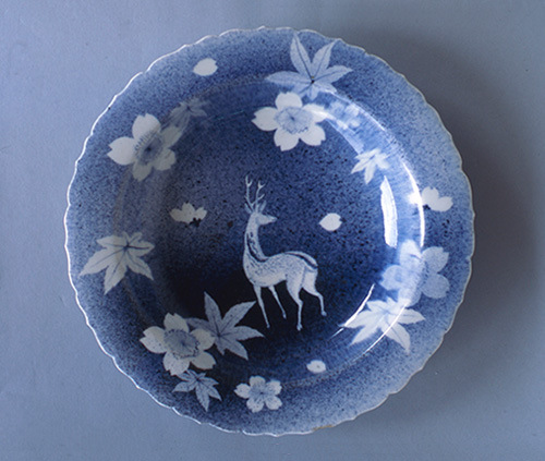 中国 清時代 染付 蓮紋巻缸 書斎用 送料込み251104 中国 清時代 染付