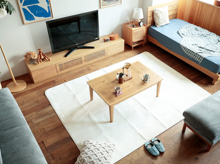 こたつテーブル Merry（メリー） ナチュラルタイプ｜北欧