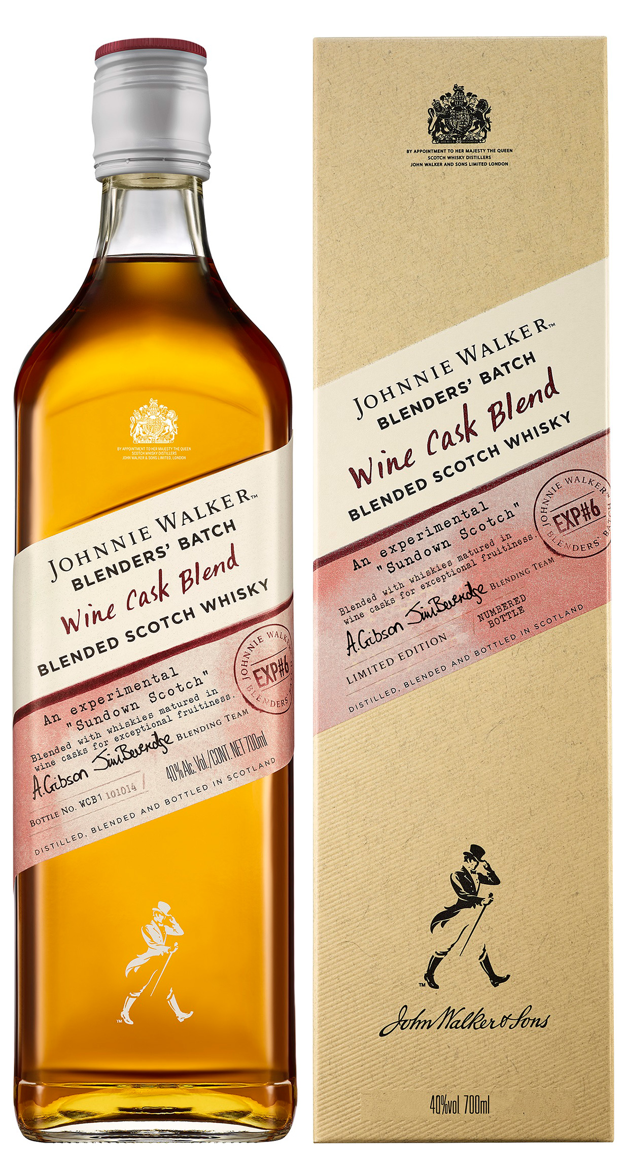 ジョニーウォーカー ワインカスクブレンド」を数量限定で発売 | 2019年