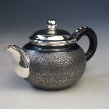 純銀製 いぶし 香合 菓子器 小物入れに 【公式通販】