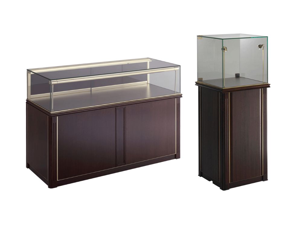 木製・木目ショーケースの一覧 ショーケースレンタルや宝飾展会場設営