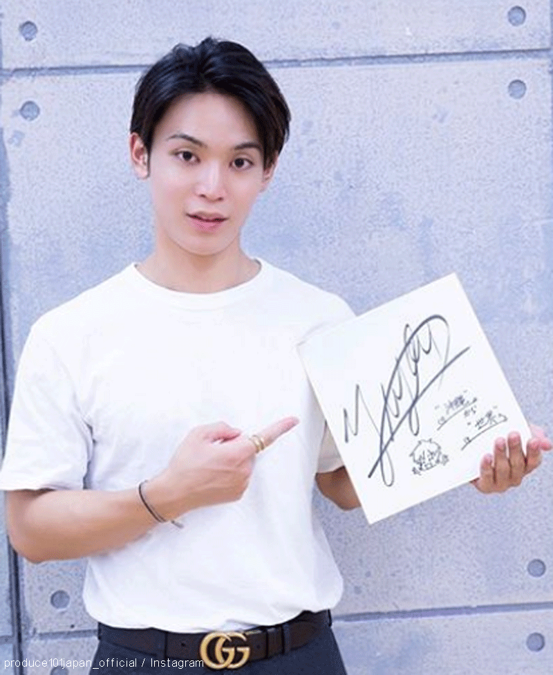 JO1 與那城奨 サイン入りチェキ