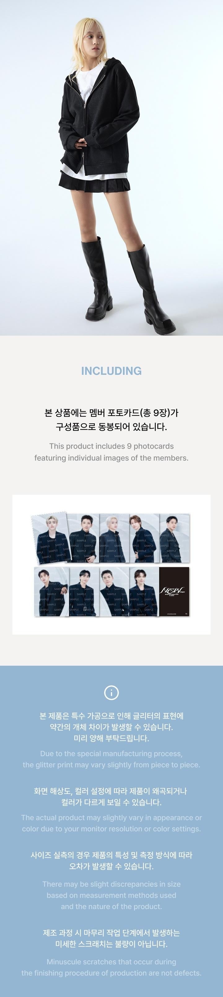 SEVENTEEN - [NEW_] WORLD TOUR IN JAPAN OFFICIAL MD Zip-up Hoodie