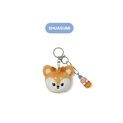 SEVENTEEN MINITEEN 2ND OFFICIAL MD [FACE PLUSH KEYRING] - Kpop USA