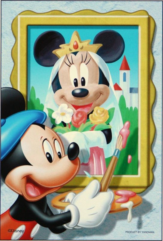 やのまん 98-497 ジグソーパズル ミニーガーデン 204ピース