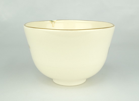 栗山園オンライン通販部 / 新品 色絵六瓢四君子画茶碗 相模竜泉