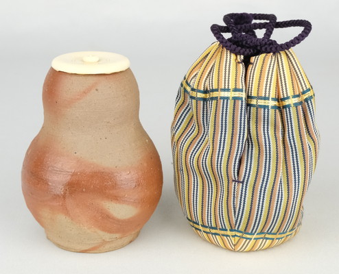 茶道具 印部 旅枕掛花入 伊勢崎満 【公式通販】