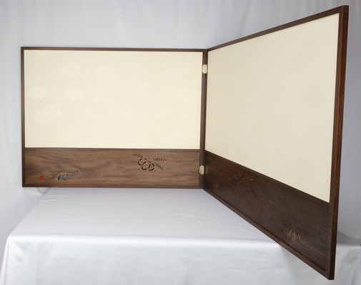 栗山園オンライン通販部 / 【出物】 桑縁菊桐風炉先 川本光春 鵬雲斎好書付