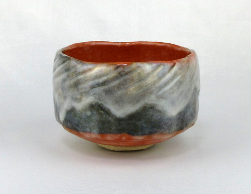 栗山園オンライン通販部 / 【出物】 赤茶碗 小川裕起夫（3代長楽）