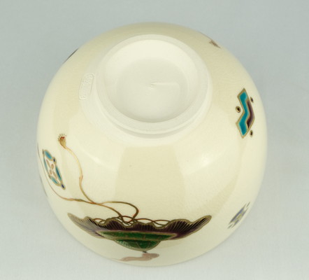 栗山園オンライン通販部 / 【出物】 色絵宝尽し画茶碗 清閑寺窯（杉田