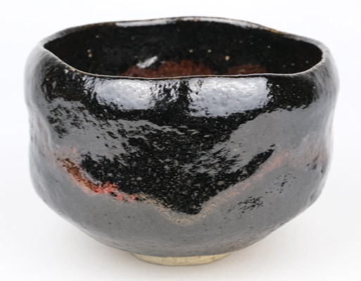 栗山園オンライン通販部 / 【出物】 黒茶碗 3代中村道年