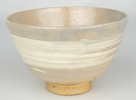 楽山焼 茶碗 長岡住右衛門作 共箱 336 楽山焼 茶碗 長岡住右衛門作