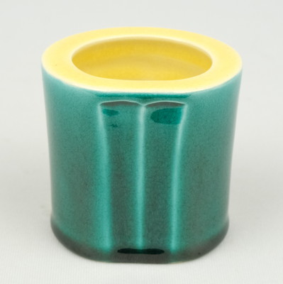 栗山園オンライン通販部 / 【出物】 青交趾竹輪蓋置 16代永楽善五郎(即全)