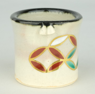 栗山園オンライン通販部 / 【出物】 七宝之絵竹蓋置 宮川（真葛）香斎