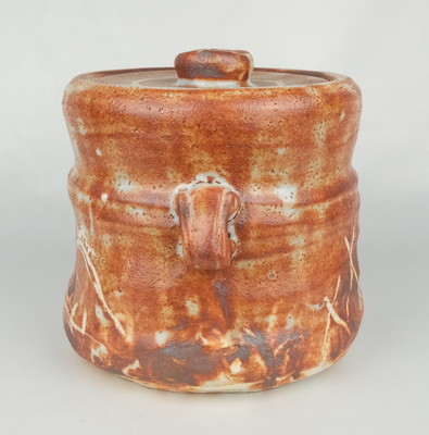 栗山園オンライン通販部 / 【出物】 鼠志野水指 加藤光右衛門