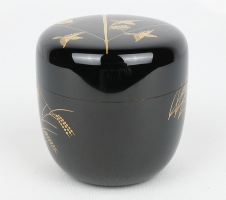 栗山園オンライン通販部 / 【出物】 鳴子蒔絵大棗内銀地 村田宗覚