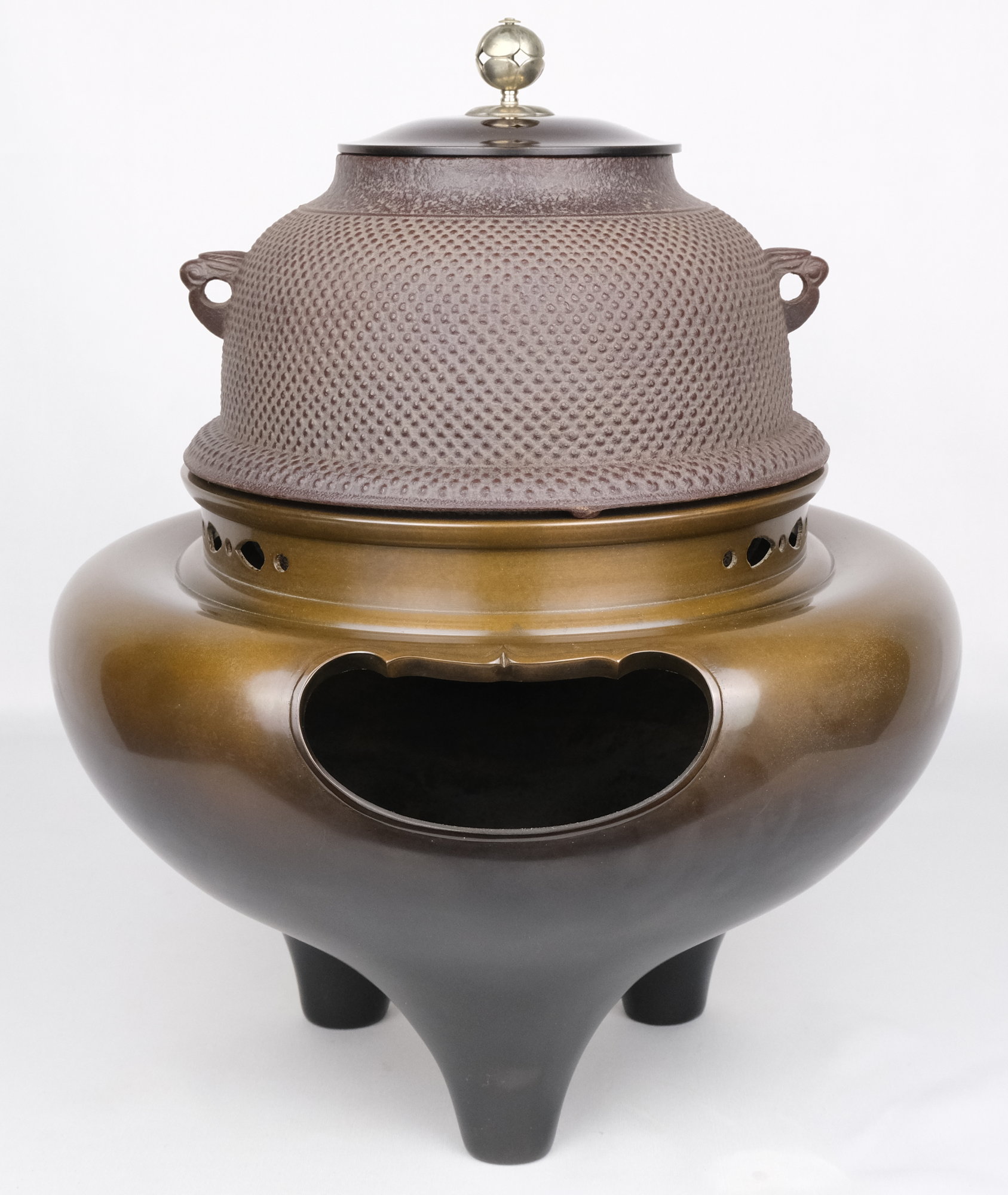 銅製 茶釜 矢のデザイン 骨董品 銅製 茶釜 矢のデザイン 骨董品 鉄造