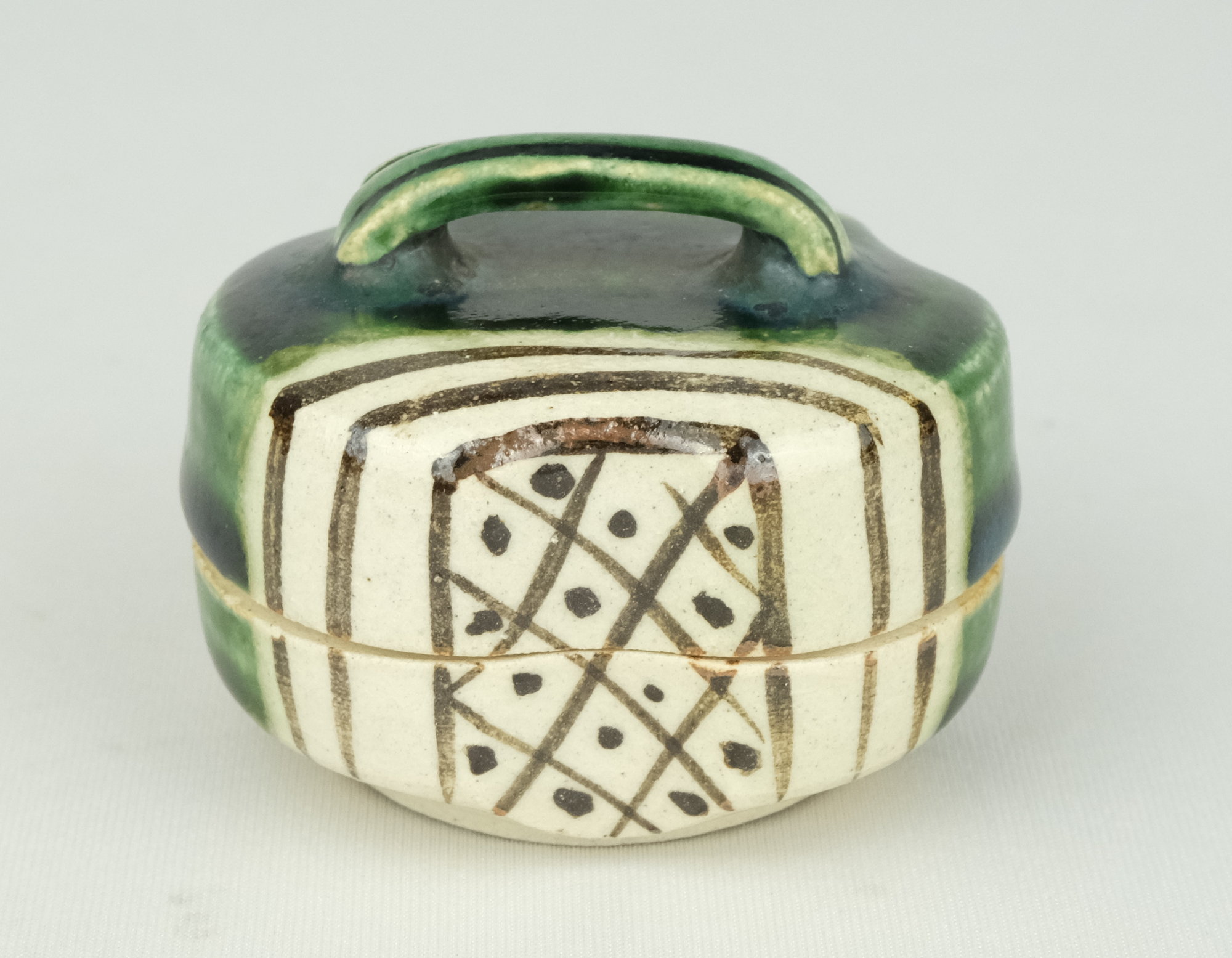 茶道具 香合 味渓窯￼矢口永寿 造 共箱 S147KG 栗山園オンライン通販