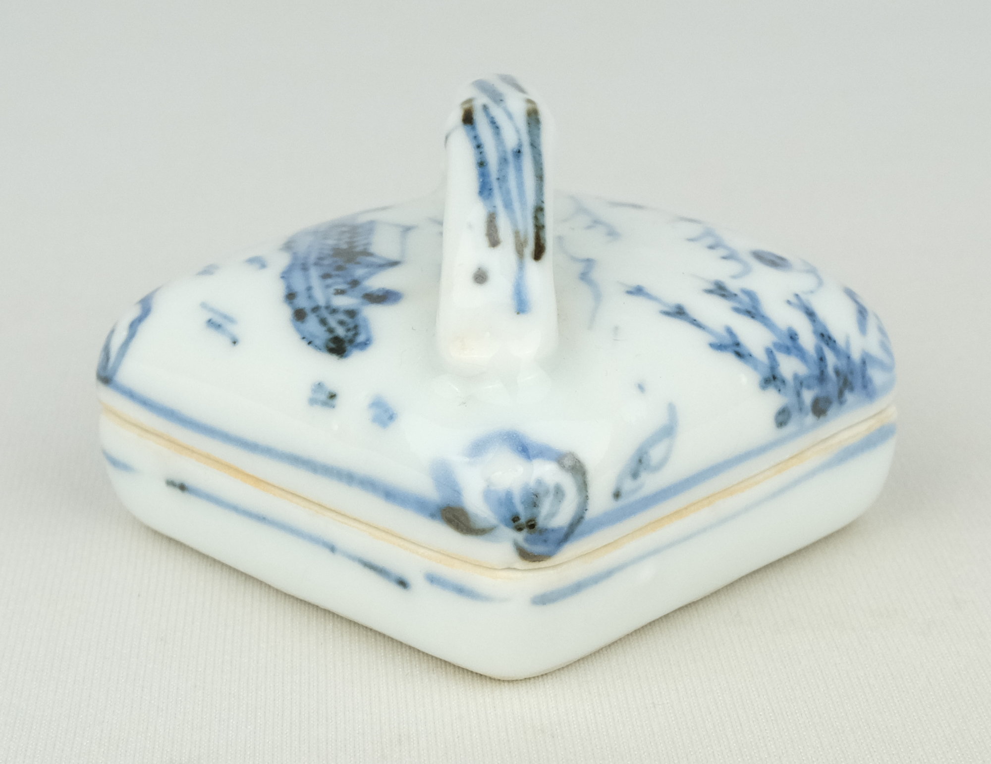 栗山園オンライン通販部 / 【出物】 染付隅田川香合 須田菁華