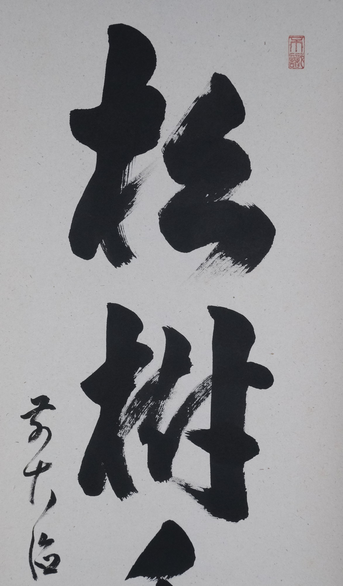 栗山園オンライン通販部 / 【出物】 掛軸 一行「松樹千年翠」 足立泰道