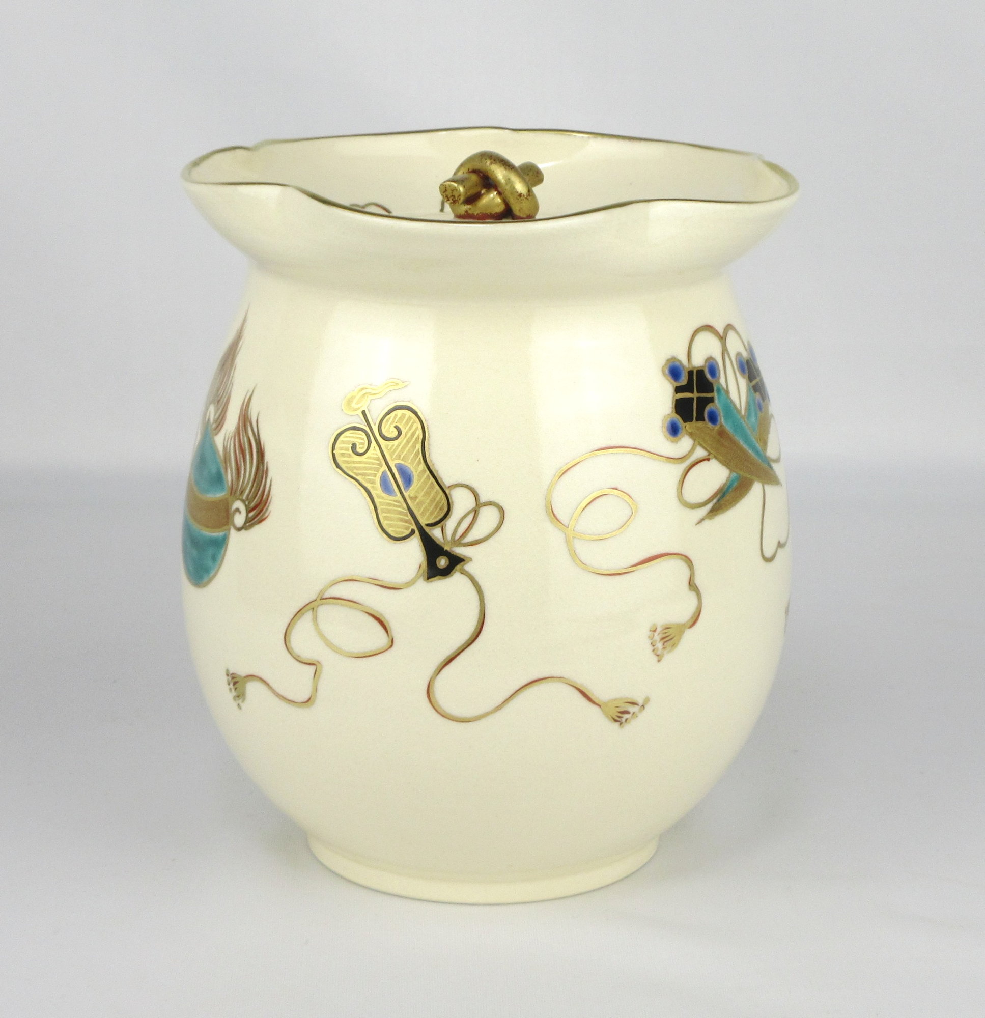 古備前二耳水指 桂又三郎極めがございます☆y79 古備前