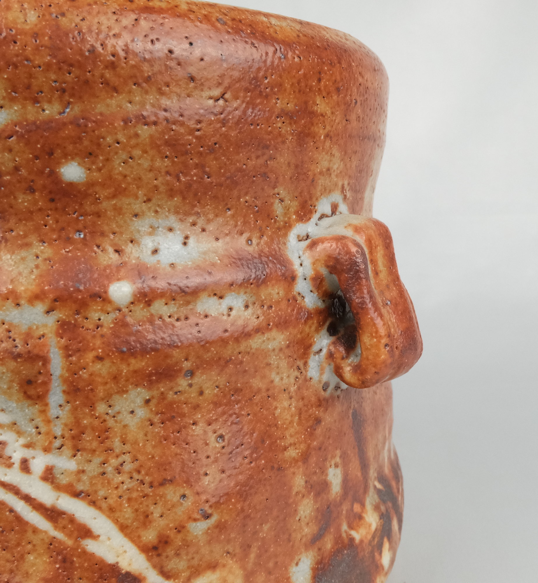 栗山園オンライン通販部 / 【出物】 鼠志野水指 加藤光右衛門