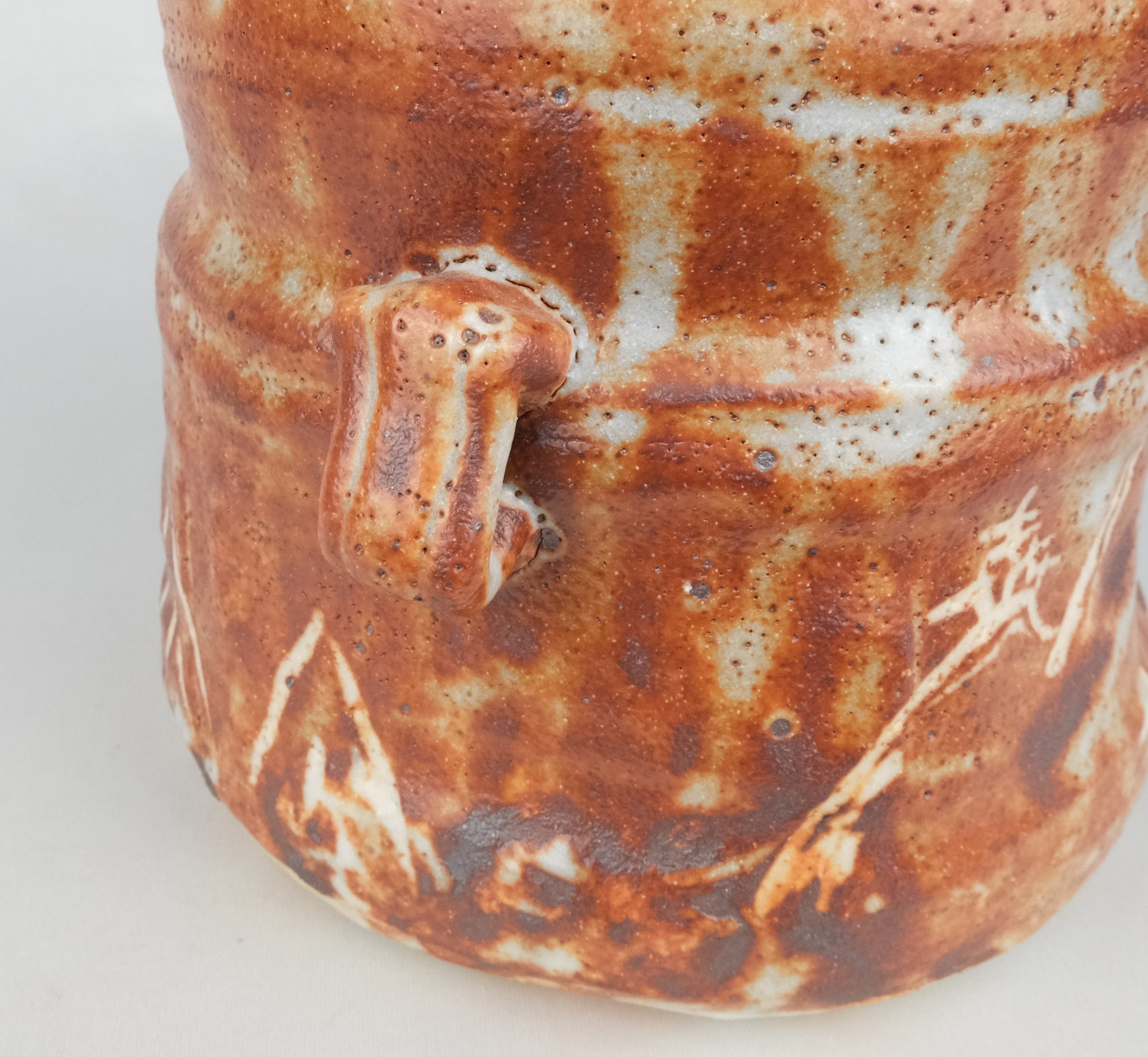 栗山園オンライン通販部 / 【出物】 鼠志野水指 加藤光右衛門