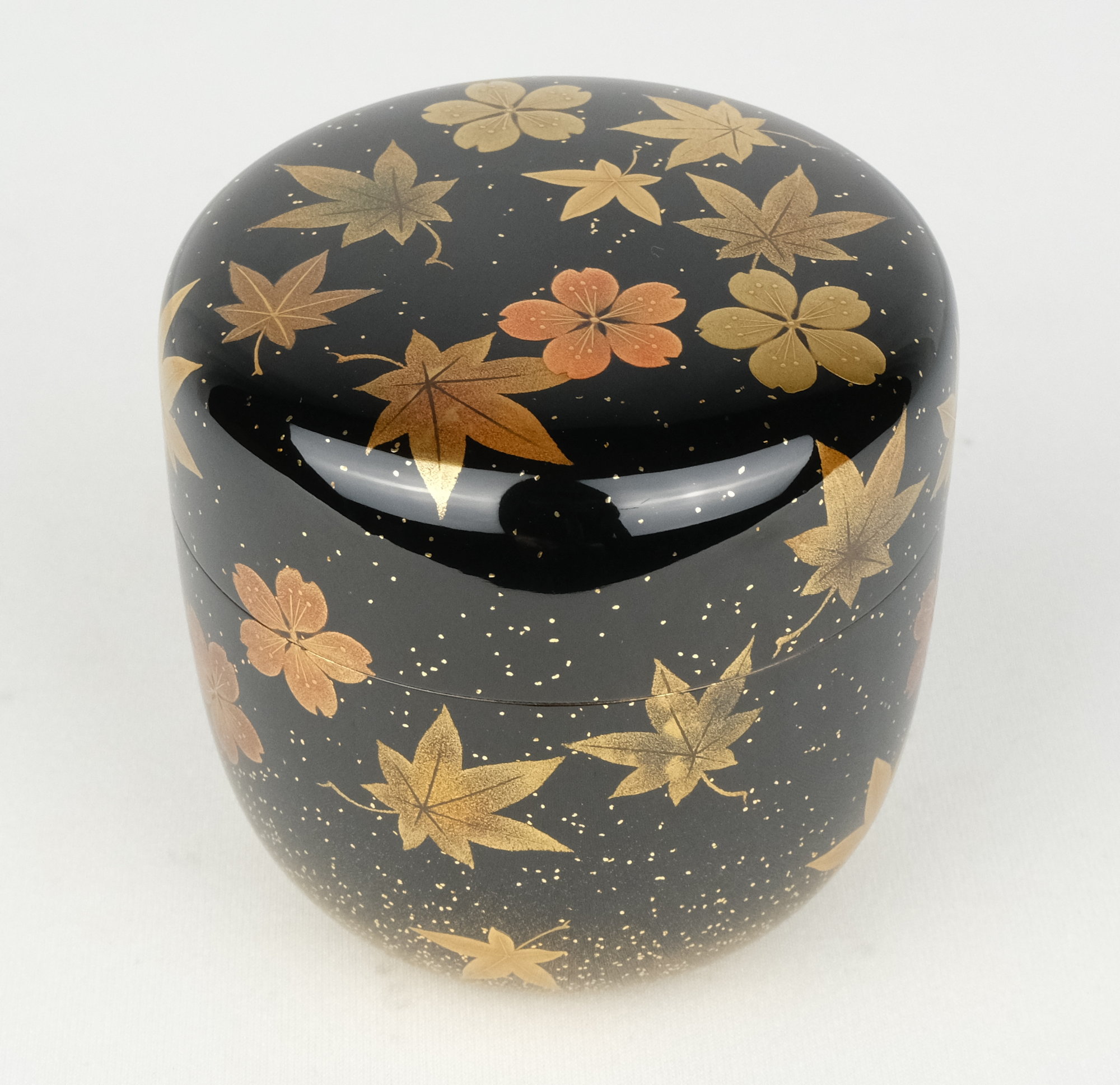 栗山園オンライン通販部 / 【出物】 雲錦蒔絵大棗 光村 鵬雲斎書付