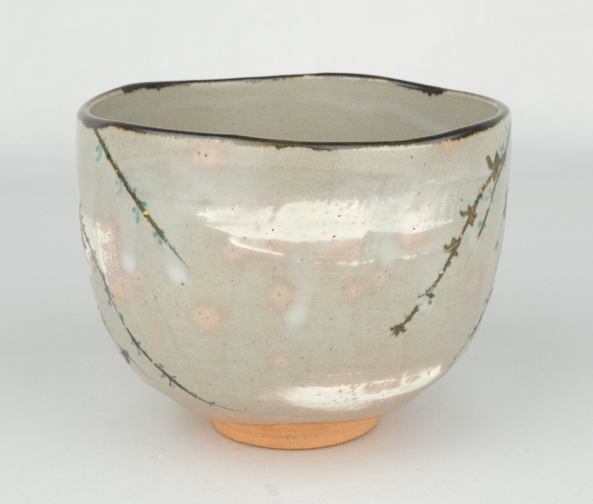 栗山園オンライン通販部 / 【出物】 乾山写柳鶯茶碗 16代永楽善五郎(即全)