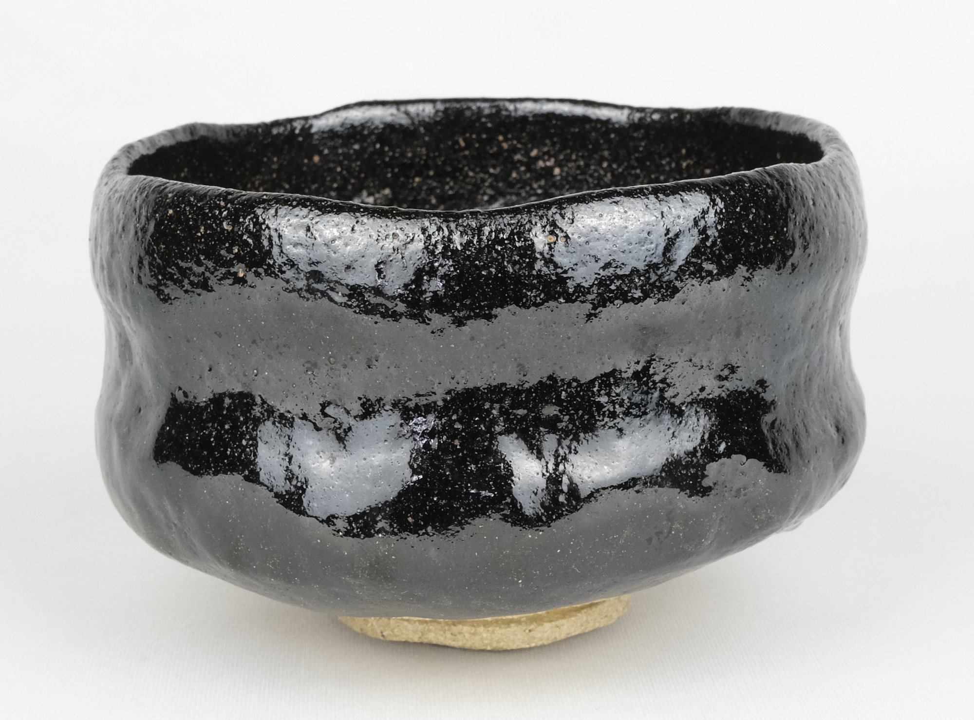 茶道具 黒茶碗 裏千家 鵬雲斎 千玄室 宗室 箱書 2代 小川 長楽 共箱