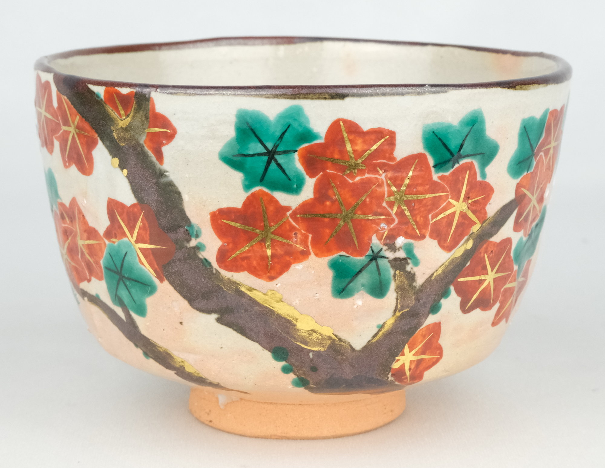 栗山園オンライン通販部 / 【出物】 乾山写雲錦茶碗 16代永楽善五郎(即