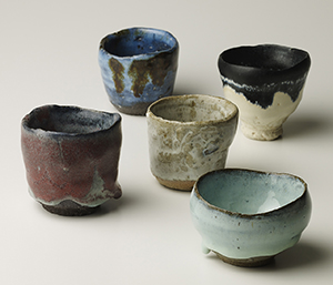 □三和堂□田中佐次郎 山瀬盃 唐津ぐい呑 酒器 人気の山瀬