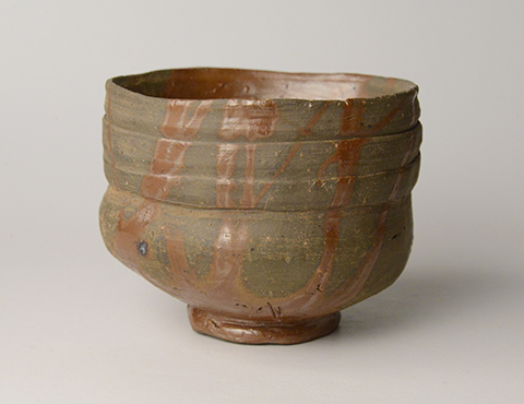 原田拾六 備前火襷茶盌 | しぶや黒田陶苑