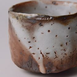 堀一郎 志野茶盌 | しぶや黒田陶苑