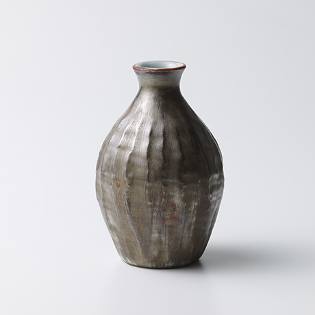 ♢乾山焼？珍品 芭蕉扇 唐貴婦人 金彩銀彩 蓋付き沈香壺 明治時代 古