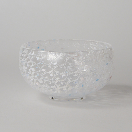 HP6 江波冨士子 茶碗 花の庭 ／ ENAMI Fujiko Chawan | しぶや黒田陶苑