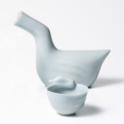 鈴木治 青白磁茶碗青白磁茶碗 | しぶや黒田陶苑